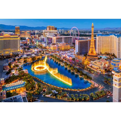 Puzzle Castorland 1500el Fantastyczne Las Vegas - 2